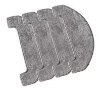 Ensemble de chiffons de nettoyage en microfibre de rechange for aspirateur robot MONSGA MS1 MAX, idéal for le nettoyage des sols.(4 PACK)
