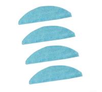 Ensemble de chiffons en microfibre pour Cecotec pour Conga Y70 - Pièces de rechange pour poils d'animaux et poussière - Solution de nettoyage durable