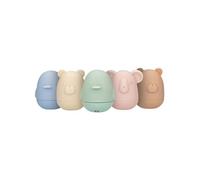 Ensemble de cinq jouets de bain colorés avec thermomètre - Jouets de bain pour bébés et enfants BT5 Multicolore