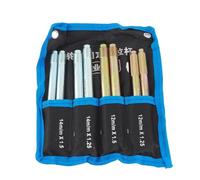 Ensemble de Cintre de Roue 8 Pcs: pour les Voitures PSA, Cintres à Goujon à Roues Métalliques avec 4 Tailles (12 mm et 14 Mm) pour L'Alignement des Pneus