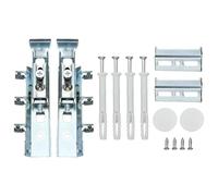 Ensemble de cintres élégants dissimulés avec matériel pour un montage mural élégant