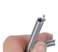 Ensemble de cintreuses de tubes à ressort de 101,6 cm, outil manuel pour cintrer des tuyaux en cuivre, aluminium et acier à paroi mince, 6 tailles (6 à 19 mm de diamètre extérieur), trempé à l'huile