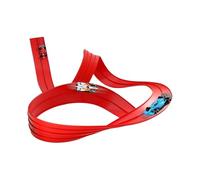 Ensemble de Circuit de Course pour | Piste de Course de Voiture Enroulable de Cinq Mètres | Inclut 4 Véhicules, Jouet Extérieur Cadeau Anniversaire
