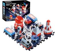 Ensemble de Circuits électroniques avec 30 Blocs de Circuits, 128 expériences d'apprentissage de l'électricité,DIY Jouet Scientifique de Circuits physiques, Jouet éducatif STEM pour Les 8 Ans et Plus