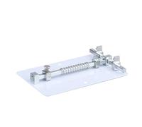 Ensemble de circuits, support de tableau, pince à souder, support IC 120 x 80 mm, support fixe portable, pour travaux de réparation, hommes, femmes, accessoires de techniciens, améliore l'efficacité