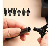 Ensemble de ciseaux à cuir avec lame en acier à haute teneur en carbone, espacement précis pour le cuir, les loisirs créatifs, les fournitures de poinçonnage