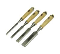 Ensemble de ciseaux - Brüder Mannesmann - 4 pcs - Acier chrome-vanadium - Bouchons de protection