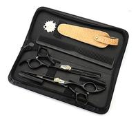 Ensemble de ciseaux de coupe de cheveux professionnels de 6/7 pouces, ciseaux de coupe tranchants en acier inoxydable, spécial pour les coiffeurs (6 pouces - 2pc)