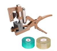 Ensemble de ciseaux de greffage pour une utilisation dans le jardin avec lame SK5 pour des coupes nettes en V sur les branches de 8 à 20 mm, poignée ergonomique pour un confort d'utilisation prolongé