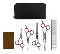 Ensemble de ciseaux de toilettage pour chien 5 pcs