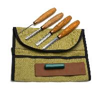 Ensemble de ciseaux droits pour sculpture sur bois Beavercraft SC02