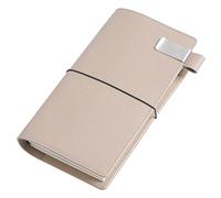 Ensemble de classeurs à feuilles mobiles pour journal, planificateur, recharges de papiers, porte-cartes, sac de rangement en PVC inclus pour le personnel