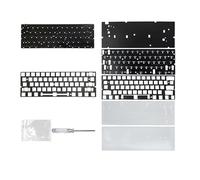 Ensemble de clavier mécanique avec interrupteur et lumière colorée pour GH60 Case T