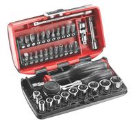 Ensemble de clé à cliquet rotative 1/4" et douilles Facom NANO 38 pièces