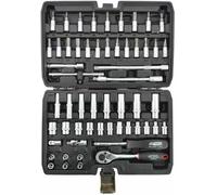 Ensemble de clés à anneau AWTools AW39056BL; 1/4''; 56 unités