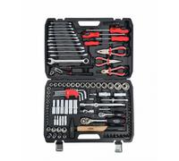 Ensemble de clés à anneau AWTools AW39122BL; 1/2''; 1/4''; 122 unités
