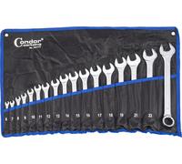 Ensemble de clés à anneau Condor Werkzeug C0035/17T; 6-24 mm; 17 unités