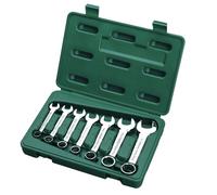 Ensemble de clés à anneau Sata S09033; 10-19 mm; 7 unités