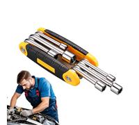 Ensemble De Clés À Clé Hexagonale Pliante | Socket Driver 6 En 1 Hex AllenKey - Têtises Allentout Usage, Réparation De Maison AllenKey Pour Petit Ami, Famille, Grand-père