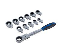 Ensemble De Clés À Cliquet À Tête Flexible Multi Laser 8Mm À 19Mm Bi-Hex 8872