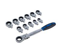 Ensemble De Clés À Cliquet À Tête Flexible Multi Laser 8Mm À 19Mm Bi-Hex 8872
