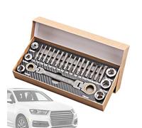 Ensemble de clés à cliquet - Outil de réparation portable multifonctionnel - Ensemble d' de pilote - pour montre, voiture, garage, vélo, vélo, ordinateur électrique, meubles, maison, réparation