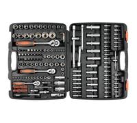 Ensemble de clés à cliquet - Sthor - 173 pièces - Métal robuste - Mallette de rangement - Pratique