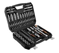 Ensemble de clés à douilles - NEO - T N10-062 - 94 pièces - 1/4'' & 1/2'' - Coffret robuste