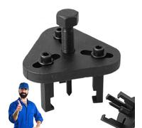 Ensemble de clés de démontage d'embrayage pour compresseur CA automobile, kit d'outils de réparation de climatisation de voiture robuste pour plaque d'armature de roulement et démontage de disque