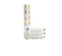 Ensemble de clés de rechange en silicone pour écran LCD Total Station compatible avec TS Series GM52 IM52 ES602G GTS1002 Instruments d'enquête (C)