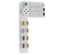 Ensemble de clés de rechange en silicone pour écran LCD Total Station compatible avec TS Series GM52 IM52 ES602G GTS1002 Instruments d'enquête (A)