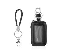 Ensemble De Clés Noires 2 Pièces, Stockage Portable, Lanière Anti-Perte, Accessoires De Voyage Quotidiens.