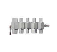 Ensemble De Clés Pour Bouchon De Drain Laser 5 Pièces 1580