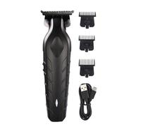 Ensemble de clipper électrique, coupe-coiffure rechargeable à cheveux, rasoir à barbe à poil à zéro avec précision Bl ades, kit de coiffure sans fil avec une poignée ergonomique pour les hommes père,