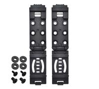 Ensemble de clips à outils - Attaches en nylon de 8,6 cm | Matériel d'extérieur sécurisé - Rangement léger à bouton-poussoir 2 clips, 4 écrous, 4 joints pour garder les outils accessibles et organisés