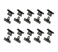 Ensemble de clips de fixation pour panneau, matériel de dissimulé, pack de connecteurs de 10 pièces pour travaux d ' installation de garniture intérieure, fixation de panneau clips
