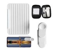 Ensemble de clips de miroir pour appareil photo de téléphone - Verre à réflexion réglable, miroir réfléchissant pour appareil photo de téléphone | Vlogger, blogueur, accessoire de photographe