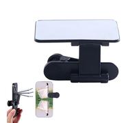 Ensemble de Clips Miroir de caméra pour Smartphone | Porte-Miroir avec Clip pour téléphones Portables | Adaptateur de téléphone Portable réglable pour Les tutoriels de beauté Maquillage en Direct