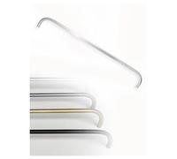 Ensemble de clôture de rail d'étagère 50-110 cm tige de poteau en alliage d'aluminium for bibliothèque à chaussures polyvalente(Silver,50cm)