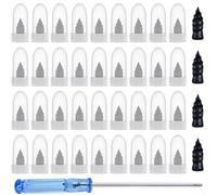 Ensemble de clous de réparation de pneus conçus pour les applications sans chambre à air utilisant une méthode d'insertion assistée par vide pour une étanchéité sécurisée (B)