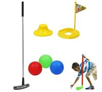 Ensemble de Clubs de Golf pour , kit de Jouets de Golf pour , Jeu de Jouets avec balles d'entraînement, équipement de Clubs pour Petits