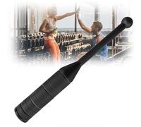 Ensemble de Clubs Indiens Club lesté réglable 6-16Kg Acier Robuste pour l'entraînement de Force Entraînement Complet du Corps et rééducation Homm Noir