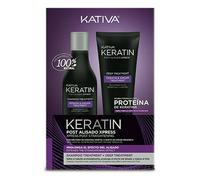 Ensemble de coiffure lissage Brésilien Kativa Keratin [2 pcs] [250 ml + 200 m