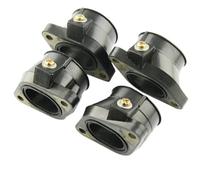 Ensemble de collecteur d'admission de carburateur de Moto, 4 pièces, Compatible avec Le modèle FZR250 FZR250R 3LN-13586-00