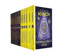 Ensemble de collection de 12 livres de la Fondation Isaac Asimov et de la série Robot (Prélude à la Fondation, Terre, Bord, Fondation, Deuxième Fondation, Empire, I Robot, Robots of Dawn, Naked Sun,