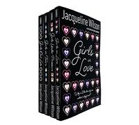 Ensemble de collection de livres Jacqueline Wilson Girls Series 4 (Girls in Love, Girls in Tears, Girls Under Pressure, Girls Out Late)