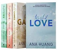 Ensemble de collection de livres Twisted Series 4 (Twisted Love, Twisted Games, Twisted Hate et Twisted Lies)