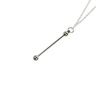 Ensemble de collier de perles tendance fait à la main pour la fabrication de bijoux créatifs et la personnalisation de la mode, 30cm, Métal