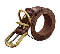 Ensemble de Collier et Laisse pour Chien en Cuir véritable, Personnalisation personnalisée du Collier pour Animal de Compagnie(Brown Leash,2XS)
