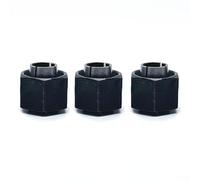 Ensemble de colliers de serrage et d'écrous pour routeur Bosch compatibles avec les modèles tels que les séries DW6214 et DW616 (12 mm)